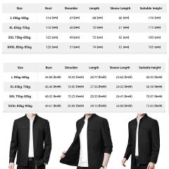 SXCHEN Men's Clothing Tops Jackets Coats New Coats For Men, Middle-Aged Casual Jackets, Daddy Tops, Middle-Aged And Elderly Jackets