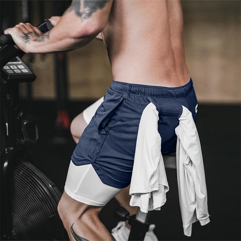 SXCHEN Men's Clothing Activewear Active Shorts Large Size Sports Shorts For Adults Outdoor Quick-Drying Fitness Sports Pants