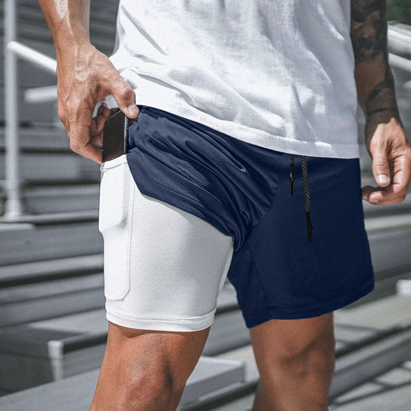 SXCHEN Men's Clothing Activewear Active Shorts Large Size Sports Shorts For Adults Outdoor Quick-Drying Fitness Sports Pants