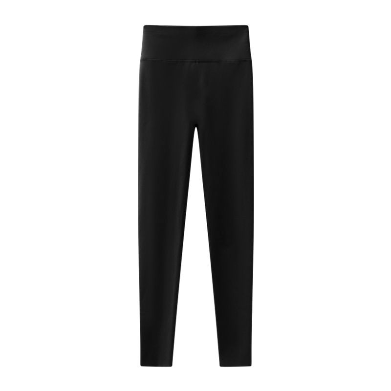 Women Clothing Activewear Active Pants No Embarrassing Line Shark Pants Yoga Pants High Waist Tummy Control Butt Lift Tight Slimming Yoga Leggings Sports Pants Nine-Point Pants Black,M