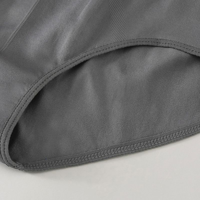 【5-Pack】 SXCHEN Men's Clothing Underwear Briefs Seamless Plus Size Teen  Underwear Breathable And Comfortable Sports Mid-Waist Briefs