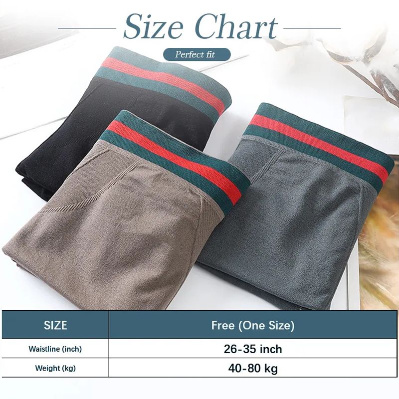 SXCHEN Men's Underwear Boxer Briefs 【3-Pack】New Seamless Mid-Waist Cotton Trousers And Boxer Briefs With U-Convex Design Underwear Boxer Briefs