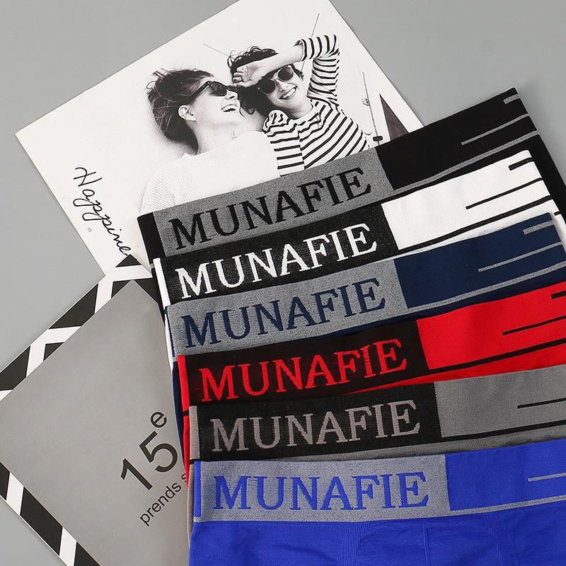 SXCHEN Men's Underwear Boxer Briefs 【4-Pack】New Style Boxer Briefs,Breathable, Highly Elastic And Comfortable Boxer Shorts Briefs