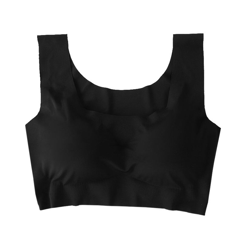 SXCHEN Women's Lingerie Bras 【2-Pack】New Underwear, Wire-Free Push-Up Bra, Seamless Large Size Running Vest, Yoga Sports Bra