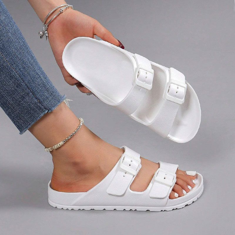 SXCHEN Women's Shoes Slippers Fashionable Slippers Mom Room Shoes Soft Bottom Word Couple Sandals and Slippers Female Beach Wear Female Ladies Slippers Outdoor Indoor Slippers Unisex Student Open Shoe