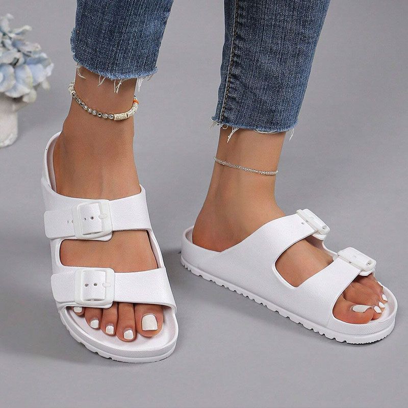 SXCHEN Women's Shoes Slippers Fashionable Slippers Mom Room Shoes Soft Bottom Word Couple Sandals and Slippers Female Beach Wear Female Ladies Slippers Outdoor Indoor Slippers Unisex Student Open Shoe