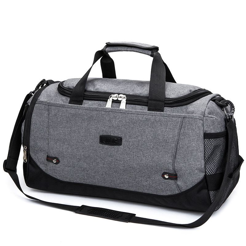 SXCHEN New Big Travel Bag Business Bag Large Capacity Men Hand Luggage Duffle Bags Nylon Weekend Bags Fashion Africa Grey Foldable Oxford Waterproof Unisex Gym Bags Women Multifunctional Bags Unisex