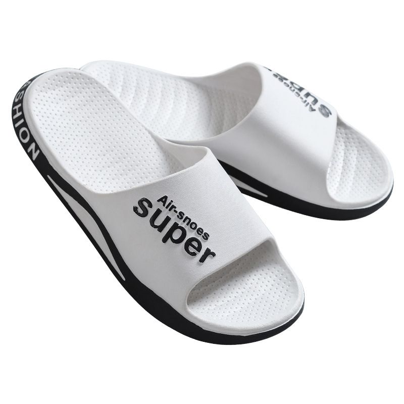 SXCHEN Men’s Shoes Men Slippers Boys Outer Wear Home Non-Slip Thick-soled Indoor Slippers and Slippers Lightweight Outdoor Sports Unisex Breathable Anti-skid Dad Beach Walking Shoe Party