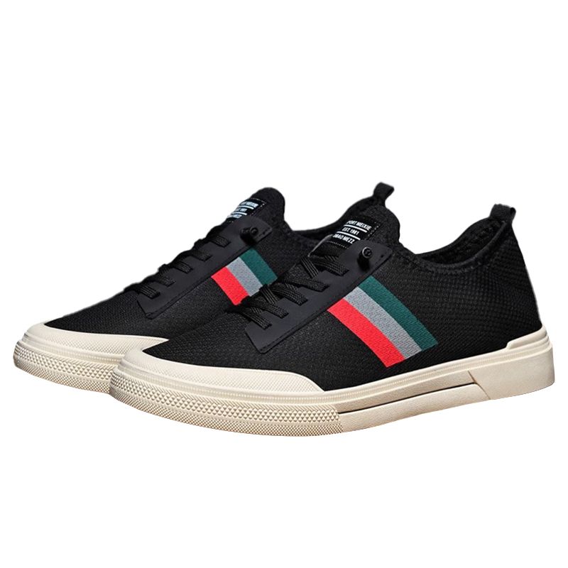SXCHEN Men's Shoes Sneakers Breathable Mesh Shoes, Thick-Soled Sports Casual Shoes, Versatile Low-Top Shoes, Dad Shoes, Running Shoes