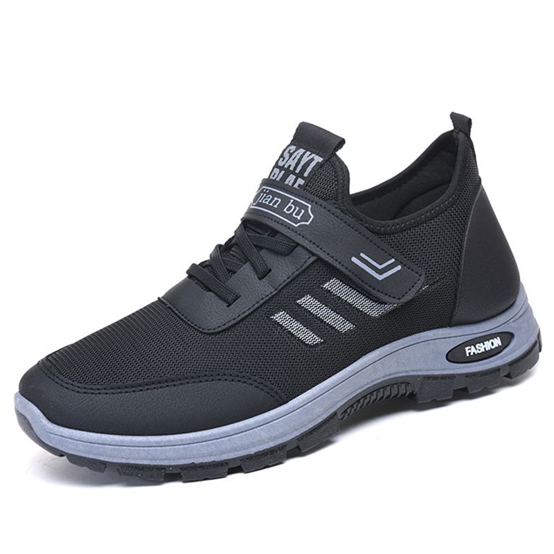 SXCHEN Men's Shoes Sneakers New Style Walking Shoes, Breathable Soft Sole Running Shoes, Middle-aged And Elderly Casual Shoes, Sports Shoes