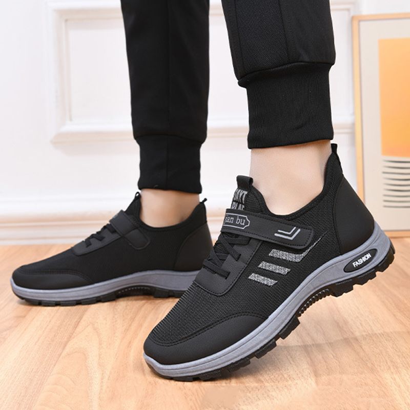 SXCHEN Men's Shoes Sneakers New Style Walking Shoes, Breathable Soft Sole Running Shoes, Middle-aged And Elderly Casual Shoes, Sports Shoes