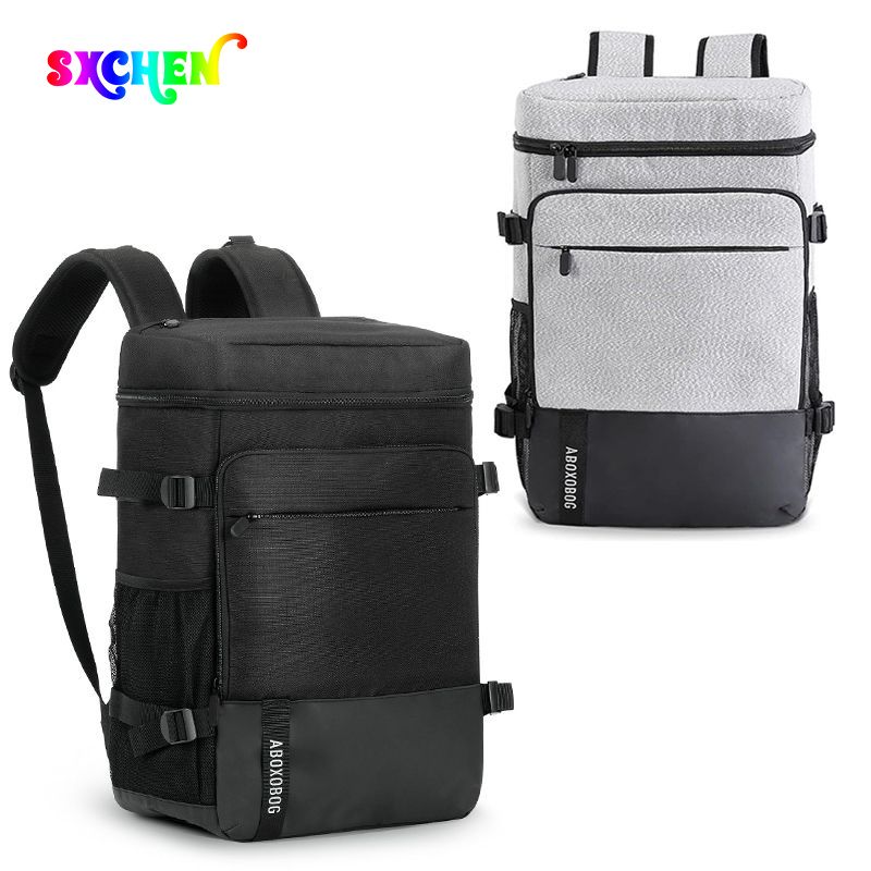 SXCHEN Men's Bags Fashion Backpacks Large-Capacity Insulated Bag Outdoor Ice Bag Picnic Bag Insulated Backpack Refrigerated Leak-Proof Backpack Hiking Backpack Travel Backpack Travel Bag Backpack
