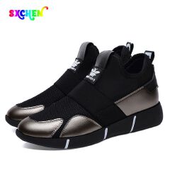 SXCHEN Women's Shoes Sneakers Butterfly Fly Knit Shoes Breathable Soft Sole Increased Black Trendy Versatile And Leisure Shoes Sneakers Sports Shoes Ladies Shoe Running elastic band Girls Scho