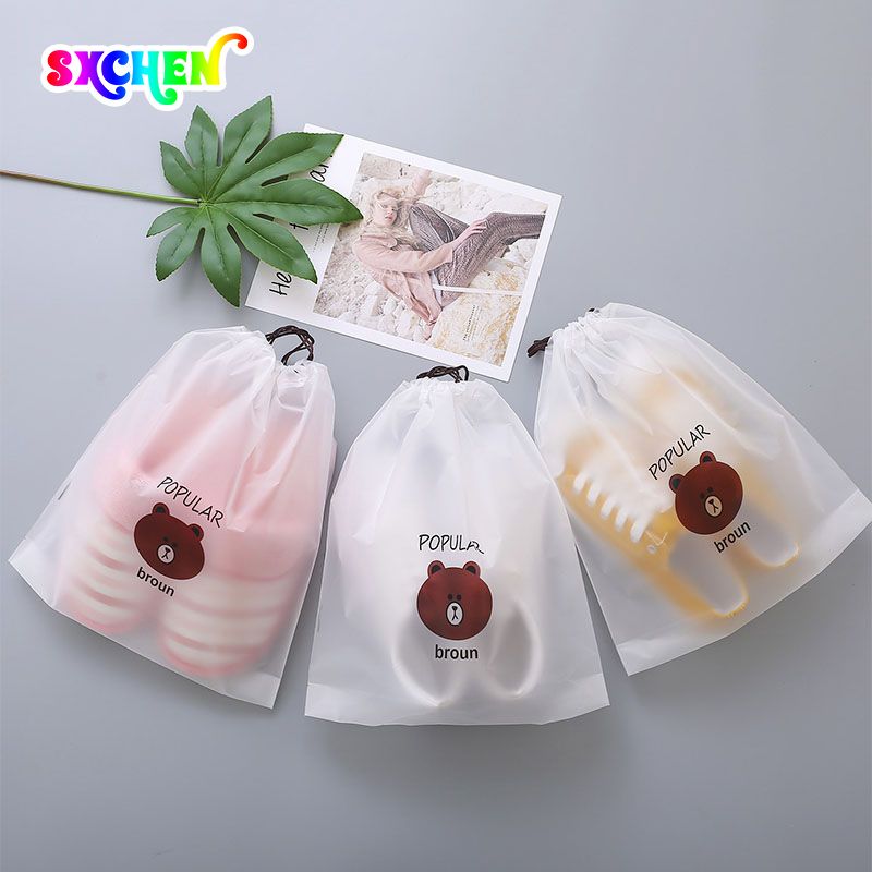 SXCHEN Shoe Bags Storage Bag, Dust-Proof And Moisture-Proof Drawstring Pocket, Student Dormitory Repacking Shoe Bag, Travel Bag, Shoe Bag