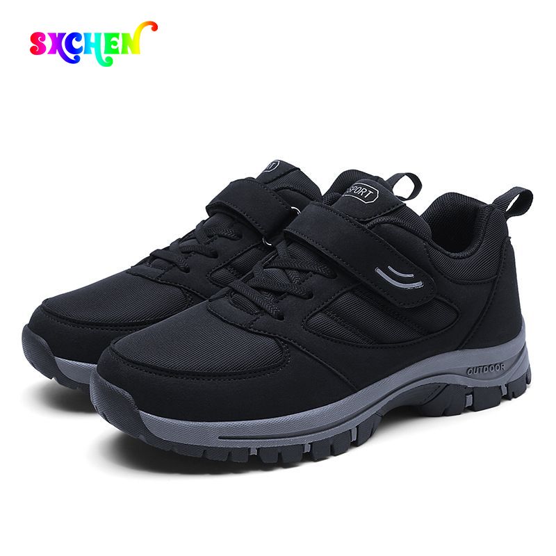 SXCHEN Men'S Shoes Outdoor Hiking Trekking Shoes New Walking Shoes, Breathable Soft Sole Sports Casual Shoes, Hiking Shoes, Travel Shoes