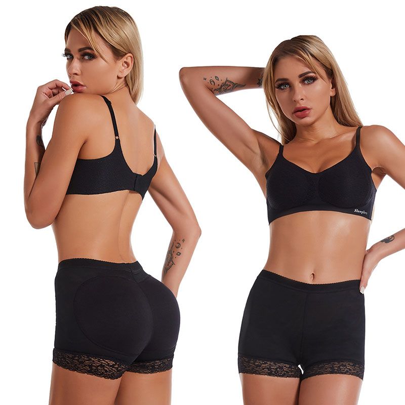 SXCHEN Women's Clothing Bottoms Shorts Butt lifting pants, bottoming buttocks enlargement, fake butt underwear, body shaping boxer tummy control pants