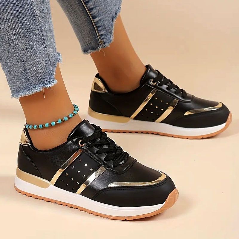 SXCHEN Women's Shoes Sneakers Ladies Shoes American Thick Bottom Color Matching Sports Shoes Casual Low Top Sports Shoes Party Office Girl Mom Shoe Lovers Gift Latest Shoes Wedge Shoes Ladies