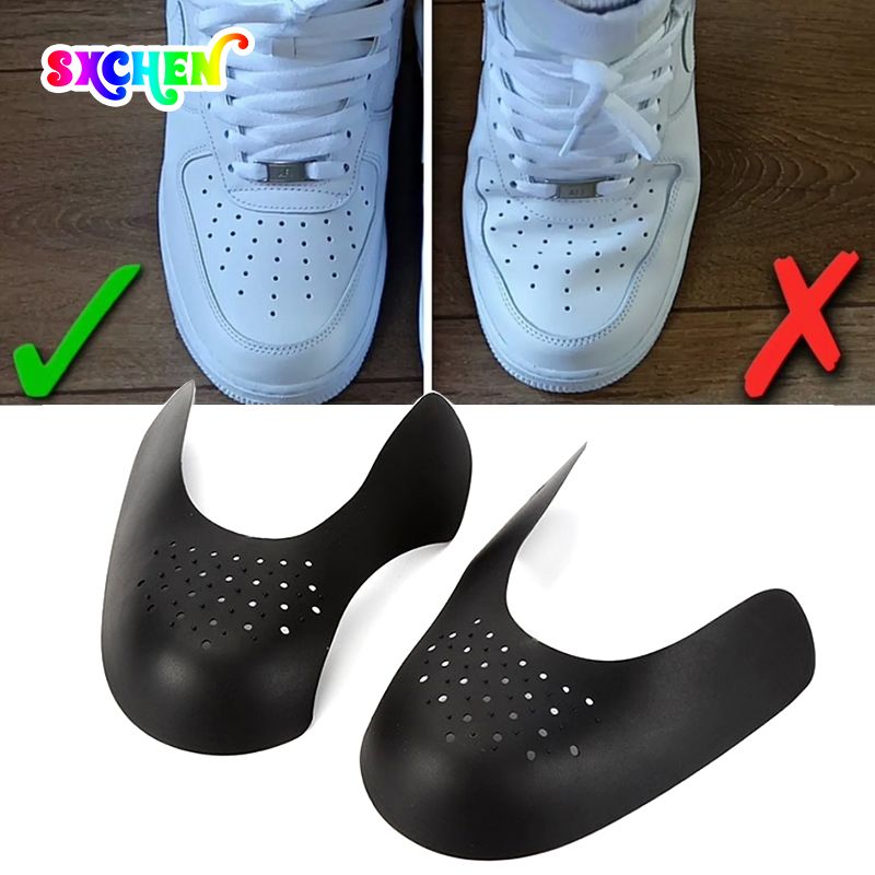 SXCHEN 2 Pack Unisex Sneaker Care Protectors Shoe Protective Wrinkle Protector Anti-Wrinkle Shoe Protector Protective Anti-Shoe Toe Protector Sneakers Business Shoes High Heels
