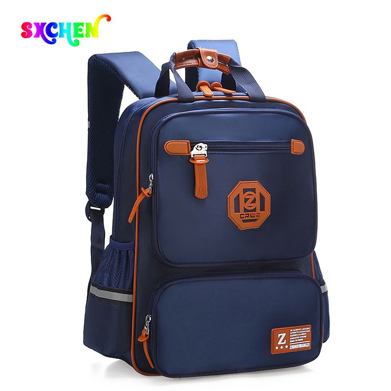 SXCHEN New Style School Bags 6-12 years Children Primary School Bags For Boys Kids Waterproof Backpacks England School Waterproof Schoolbag old backpack Space Bag Schoolbag Girls School Birthday Gift