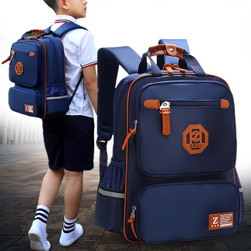 SXCHEN New Style School Bags 6-12 years Children Primary School Bags For Boys Kids Waterproof Backpacks England School Waterproof Schoolbag old backpack Space Bag Schoolbag Girls School Birthday Gift