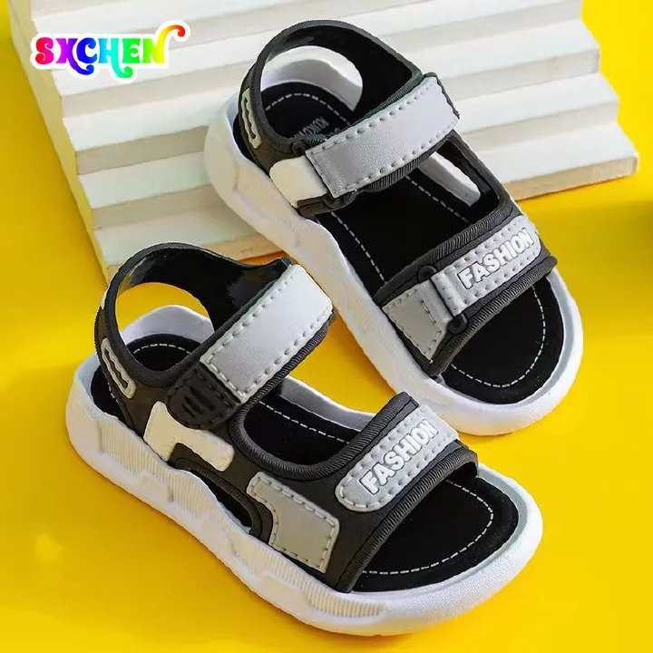 SXCHEN Kids Shoes Unisex Sandals Non-slip Soft Bottom Boy in Big Children's Children's Shoes Baby Beach Shoes Sandals Durable Rhinestone Hiking Outdoor Jogging Girls Shoes Flat Casual Boys