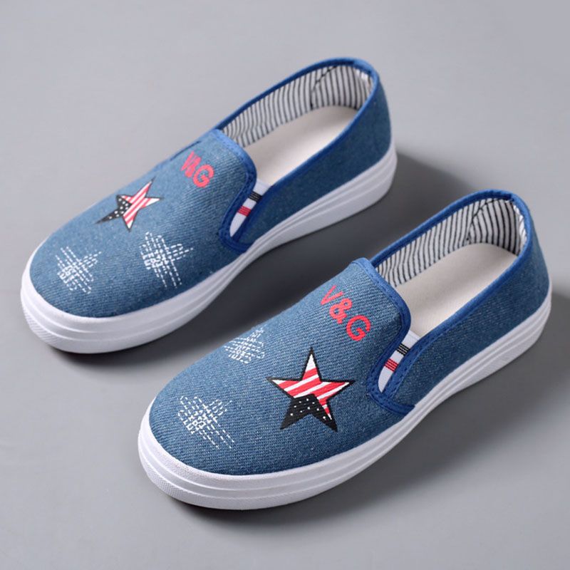 SXCHEN Women's Shoes Flats Canvas Shoes New Soft-Soled Lightweight Breathable And Comfortable Sneakers, Non-slip And Wear-Resistant Casual Shoes, Sports Shoes, Loafers Sneakers