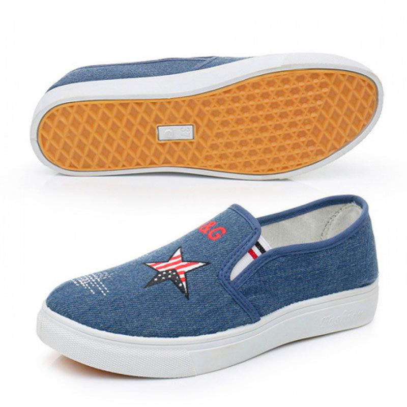 SXCHEN Women's Shoes Flats Canvas Shoes New Soft-Soled Lightweight Breathable And Comfortable Sneakers, Non-slip And Wear-Resistant Casual Shoes, Sports Shoes, Loafers Sneakers