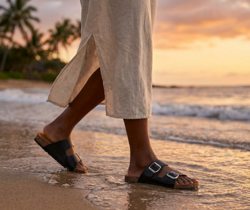 SXCHEN Women's Shoes Slippers Unisex Mules Cork The for Outdoor Wear Thick-soled Men's and Ladies Beach Couple's Slippers Women's Girls Sneakers Sneakers Mountain Climbing Trail Jogging Clogs Gift