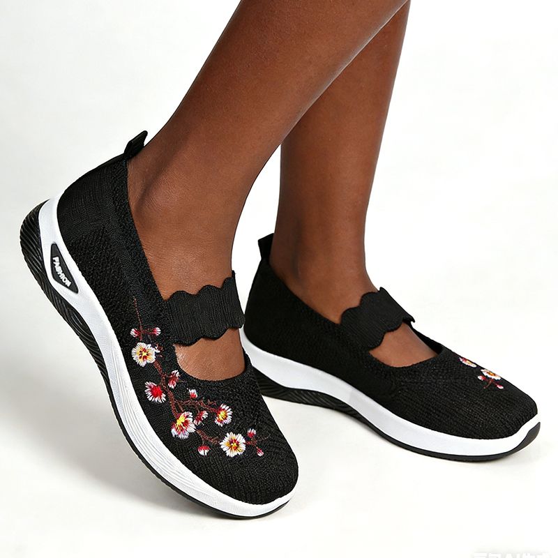 SXCHEN Women's Comfort Loafer Shoes – Burgundy With Easy Slip-On Design, Lightweight Flexible Sole, Ideal For Shopping, Commute & All-Day Comfort, All Sizes Available