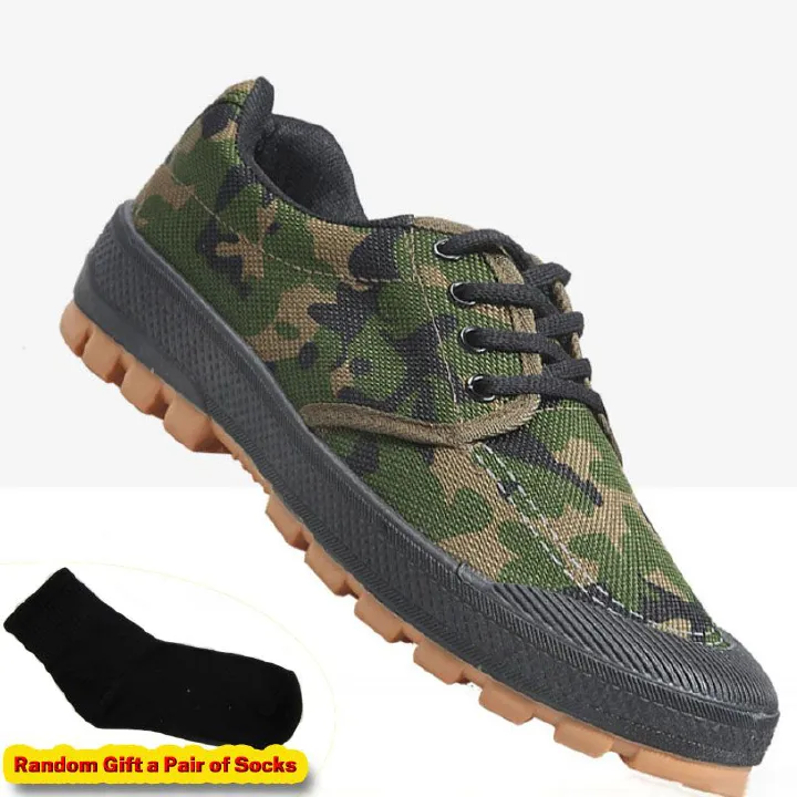 SXCHEN Men's Soccer Shoes - Green Camouflage Durable Canvas upper, Reinforced Toe, Anti-slip And Wear-resistant Outsole, Flexible Grip Outsole, Suitable For Soccer And Outdoor Activities.
