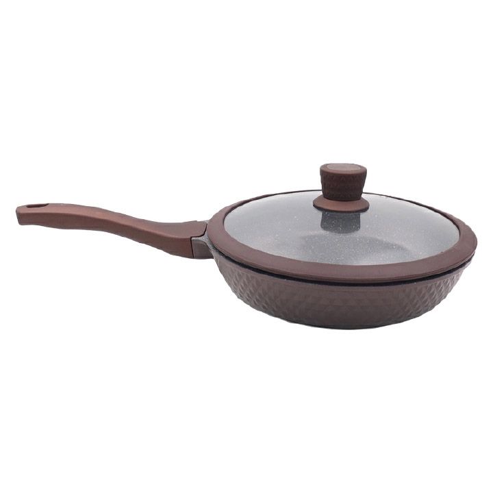 【Promotion】TC 10PCS  High Quality Granite Die-Cast Non Stick Sufuria  Cookware Set Cooking Pots (20/24/28/32cm  Casserole+28cm Fry Pan)