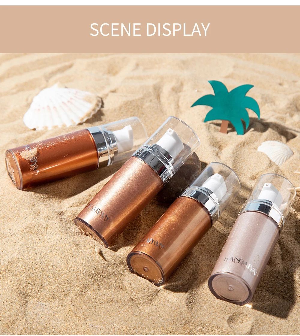 Face Highlighter Lotion Summer Beach Sexy Full Body Glow Body Highlighter