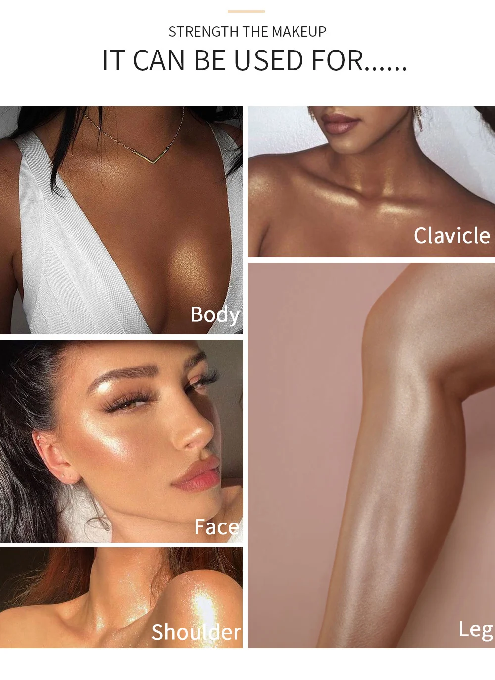 Face Highlighter Lotion Summer Beach Sexy Full Body Glow Body Highlighter