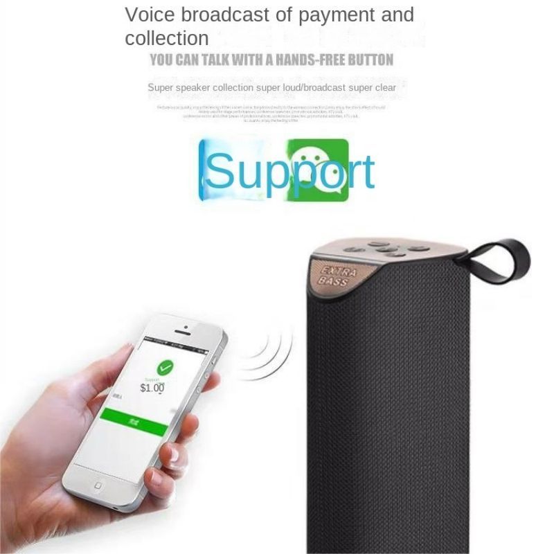 Wireless Bluetooth Speaker Fully Functional Outdoor Portable Car Subwoofer Home Dual Speaker Mini Speaker Bluetooth Speakers