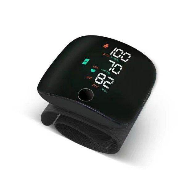 Rechargeable Wrist Blood Pressure Monitor For Medical Grade Precision Measurement Health Tests