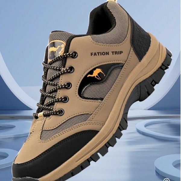 Men's Wear Resistant Non-Slip Casual Comfortable Outdoor Hiking Sneakers  
 Hiking & Trekking