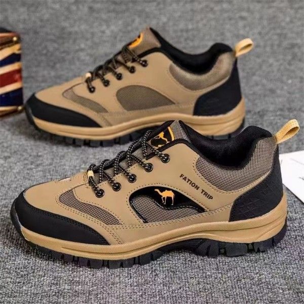 Men's Wear Resistant Non-Slip Casual Comfortable Outdoor Hiking Sneakers  
 Hiking & Trekking