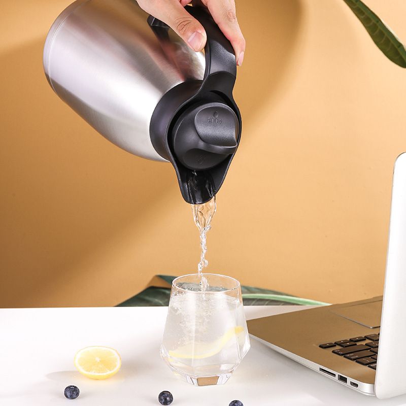 Nice One 1.8L Stainless Steel Vacuum Jug Coffee Pot Vacuum Flask Thermos (VFS-024-1.80L )