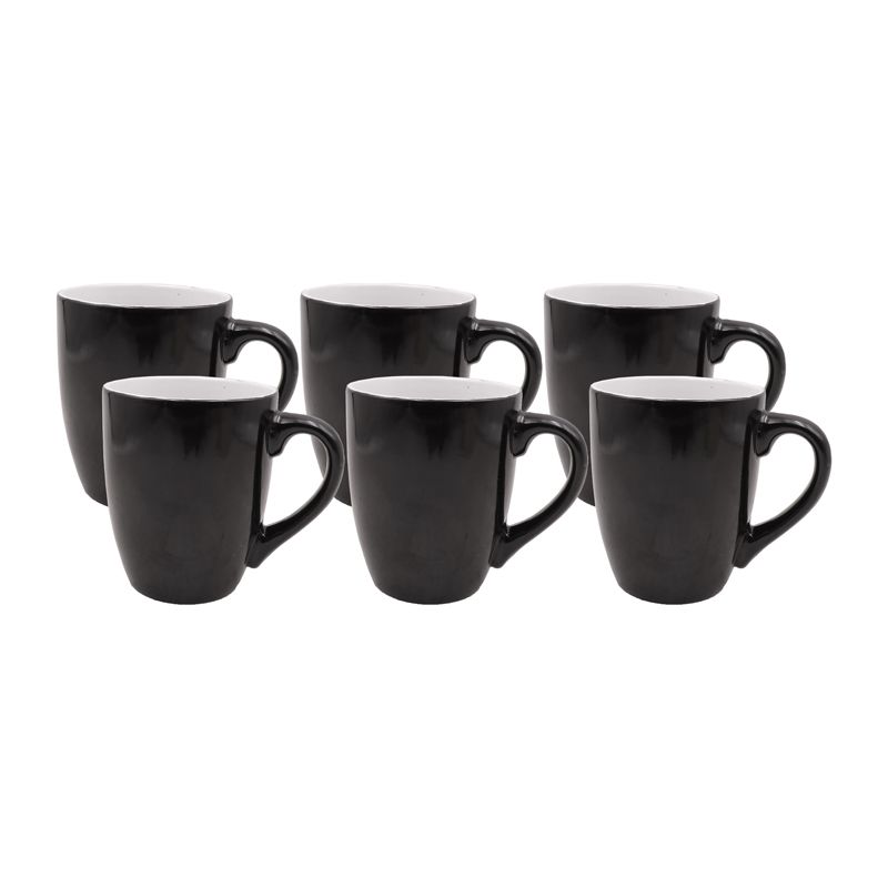 Niceone 6pcs 370ML  High Quality Porcelain Tea Milk Coffee Ceramic Cups (BYD-CUP-4328 MILK CUP)
