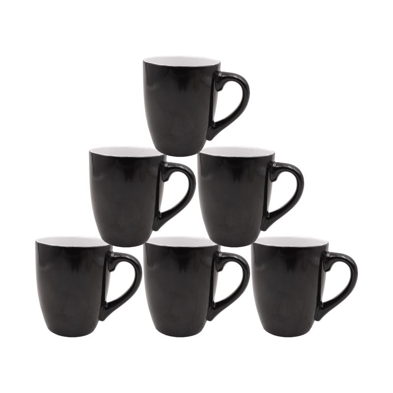 Niceone 6pcs 370ML  High Quality Porcelain Tea Milk Coffee Ceramic Cups (BYD-CUP-4328 MILK CUP)