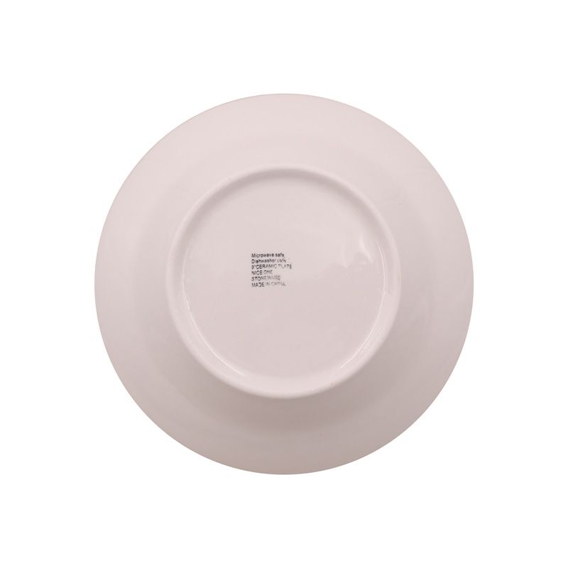【Promotion】Nice One 12PCS 8 INCH Classique  Porcelain Dinner Dish Plates（BYD-PLATE-54 PLATE 8INCH 72PCS）