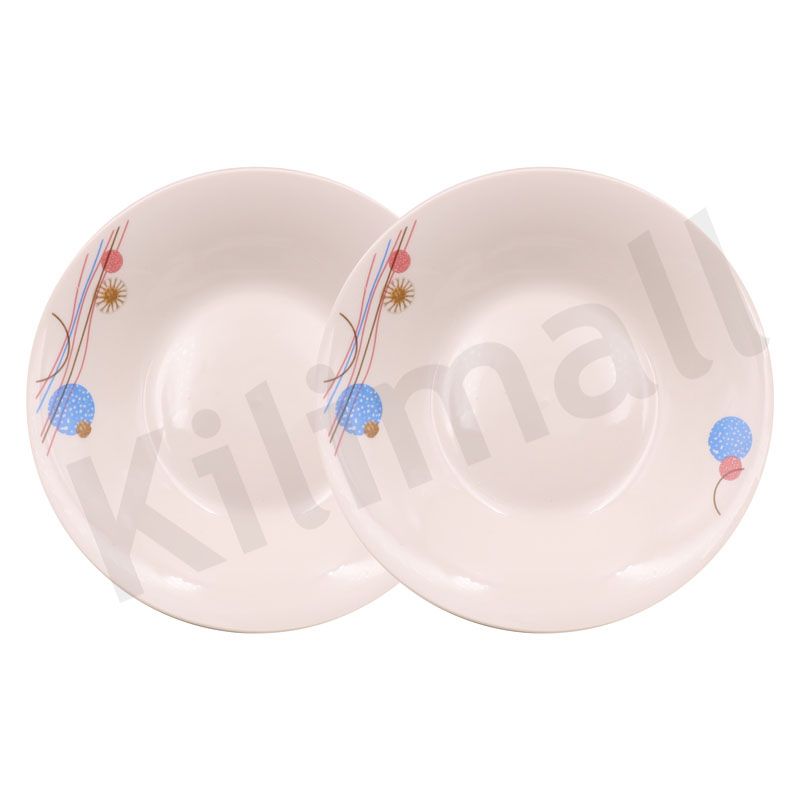 Nice One 12PCS 8inch Classique  Porcelain Dinner Dish Plates （BYD-PLATE-50 PLATE 8INCH ）