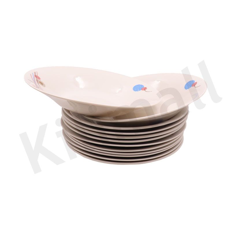 Nice One 12PCS 8inch Classique  Porcelain Dinner Dish Plates （BYD-PLATE-50 PLATE 8INCH ）