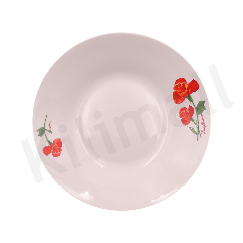 Nice One 12PCS 8 INCH Classique  Porcelain Dinner Dish Plates（BYD-PLATE-45 PLATE 8INCH ）
