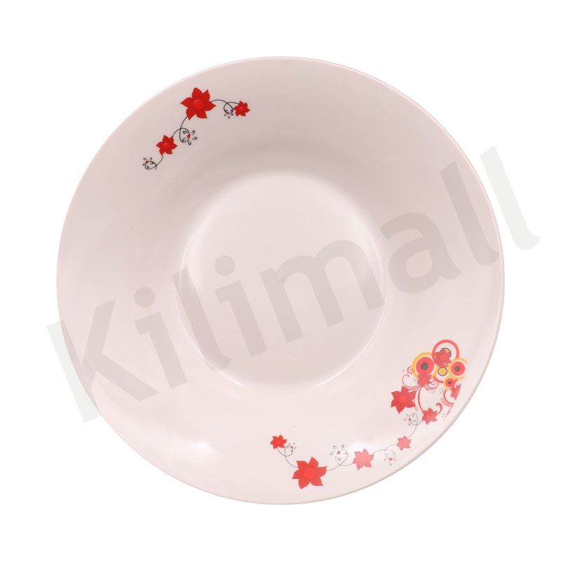 【Promotion】Nice One 12PCS 8 INCH Classique  Porcelain Dinner Dish Plates（BYD-PLATE-36-L PLATE 8INCH 72PCS）