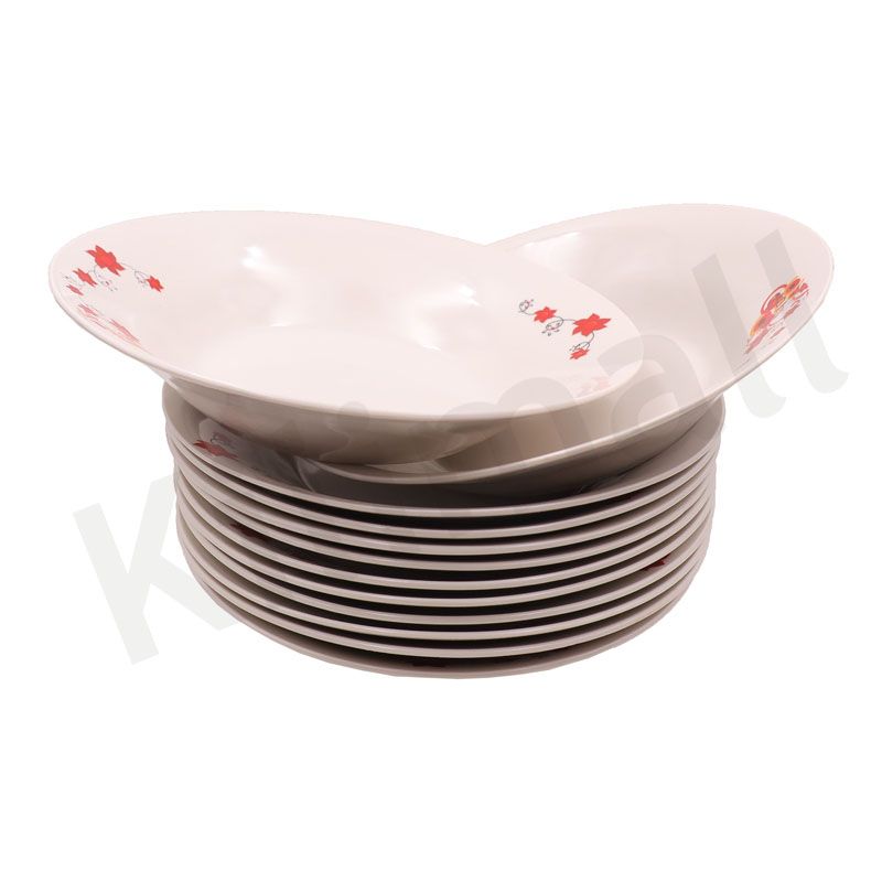【Promotion】Nice One 12PCS 8 INCH Classique  Porcelain Dinner Dish Plates（BYD-PLATE-36-L PLATE 8INCH 72PCS）