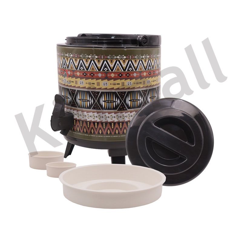 Niceone 1PC  5.8L / 7.7L  Food Flask Hotpot Travel Leisure Keep Hot & Cold  (IDJ-0600IAC  HOT POT）(IDJ-0800IAC  HOT POT)