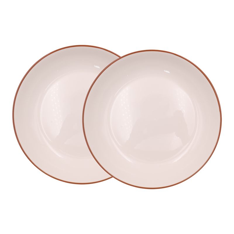 【Promotion】Nice One 6PCS 8inch Classique  Porcelain Dinner Dish Plates （YY-PLATE-8-1 PLATE 8INCH ）