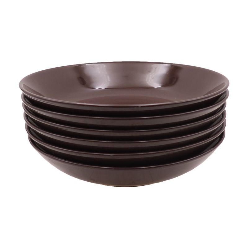 【Promotion】Nice One 6PCS 9inch Classique  Porcelain Dinner Bowls Dish Plates  （SY-BOWL-9004  9INCH ）