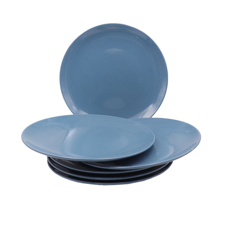 【Promotion】Nice One 6PCS 10inch Classique  Porcelain Dinner Dish Plates  （SY-PLATE-1001  PLATE 10 INCH） 01,6pcs